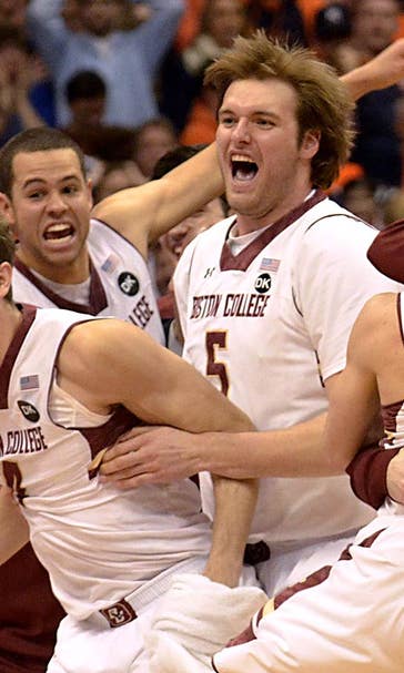 Boston College shocks No. 1 Syracuse in OT, ends Orange's unbeaten season